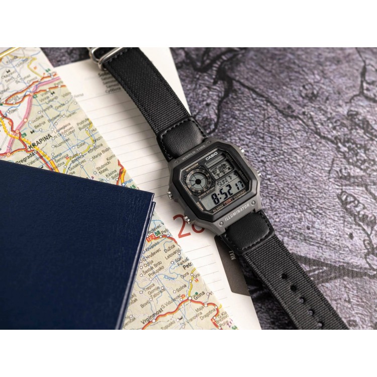 Ceas Barbati, Casio, Collection AE AE-1200WHUB-8AVEF