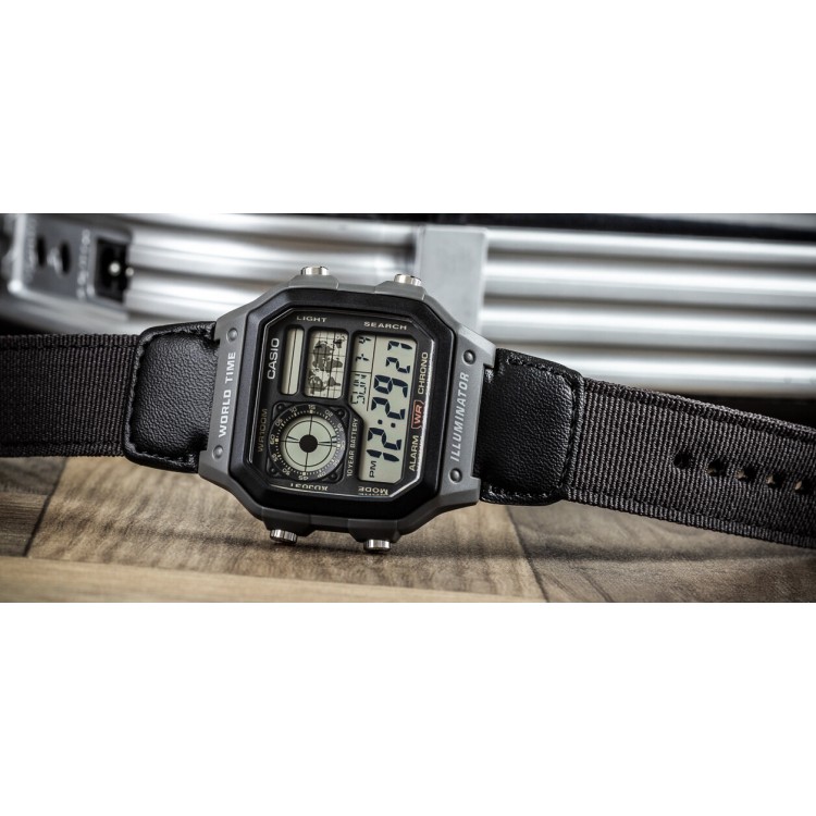 Ceas Barbati, Casio, Collection AE AE-1200WHUB-8AVEF