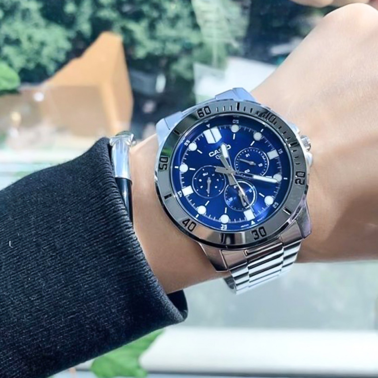 Reloj Casio Análogo Hombre MTP-VD300D-1E – La Relojería.cl