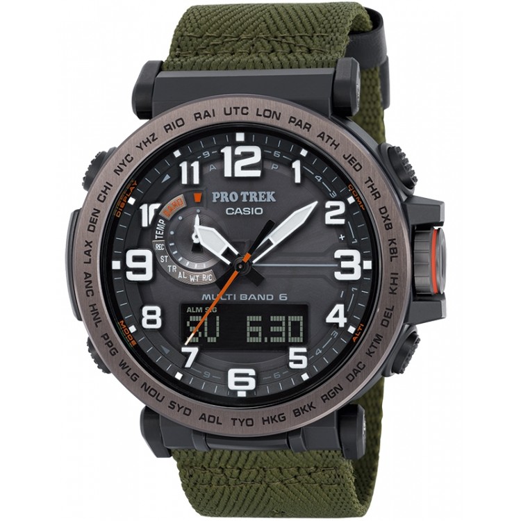 Ceas Barbati, Casio, Pro Trek Tough Solar PRW-6600YB-3ER