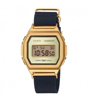 Ceas Casio, Vintage Iconic A1000MGN-9ER, Set cu Bratara suplimentara