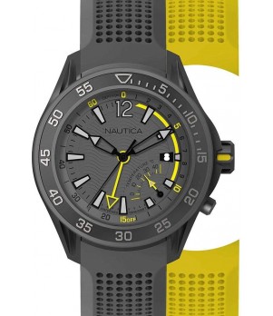 Ceas Barbati, Nautica, Breakwater NAPBRW006, Set cu Bratara suplimentara