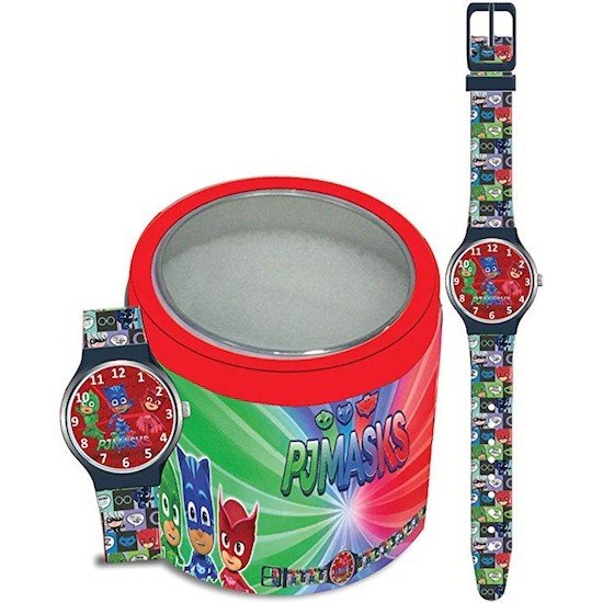 Ceas Junior PJMASKS (Superpigiamini) Tin Box 484001 Ceas Junior PJMASKS (Superpigiamini) Tin Box 484001