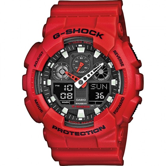 Ceas Barbati, Casio G-Shock, Analog-Digital GA-100B-4A Ceas Barbati, Casio G-Shock, Analog-Digital GA-100B-4A
