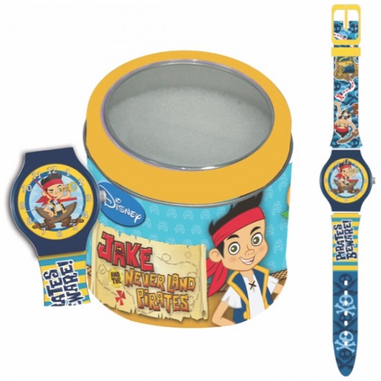 Ceas Junior Walt Disney Kids Model Jake Piratul - Tin box 561149 Ceas Junior Walt Disney Kids Model Jake Piratul - Tin box 561149