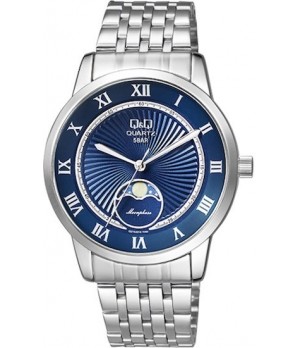 Ceas Barbati, Q&Q by Citizen, Moonphase QZ10J218Y