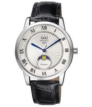 Ceas Barbati, Q&Q by Citizen, Moonphase QZ10J307Y