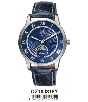 Ceas Barbati, Q&Q by Citizen, Moonphase QZ10J318Y