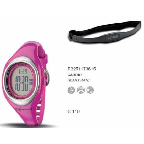 Ceas Dama SECTOR Model EXPANDER CARDIO R3251173615 Ceas Dama SECTOR Model EXPANDER CARDIO R3251173615