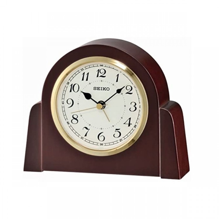 Ceas De Birou, Seiko, Wooden Mantel QXE044B Ceas De Birou, Seiko, Wooden Mantel QXE044B