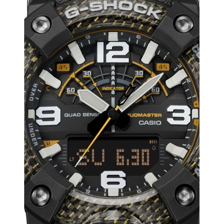 Ceas Smartwatch Barbati, Casio G-Shock, Master of G Mudmaster GG-B100Y-1AER