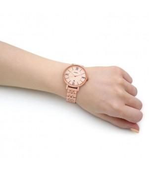Ceas Dama, Fossil, Jacqueline ES5252SET, Set cu Lantisor si Cercei