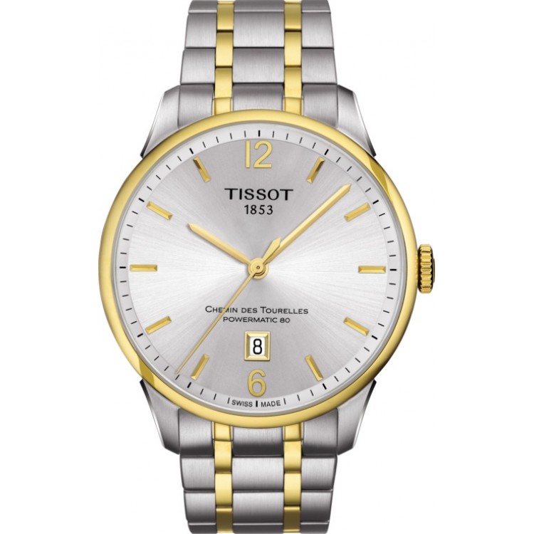 Ceas Barbati, Tissot, Chemin Des Tourelles Powermatic 80 T0994072203700 Ceas Barbati, Tissot, Chemin Des Tourelles Powermatic 80 T0994072203700