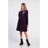 Rochie Dama, Eranthe, A-Line, cu Buzunare Laterale si Pictura Realizata Manual V365