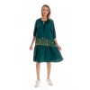 Rochie Dama, Eranthe, Boho Style, cu Pictura Realizata Manual V351