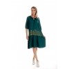Rochie Dama, Eranthe, Boho Style, cu Pictura Realizata Manual V351