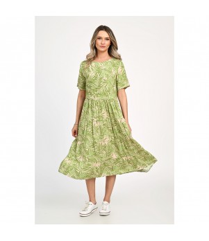 Rochie Dama, Eranthe, Leafy Green V313