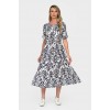 Rochie Dama, Eranthe, Microfloral V330