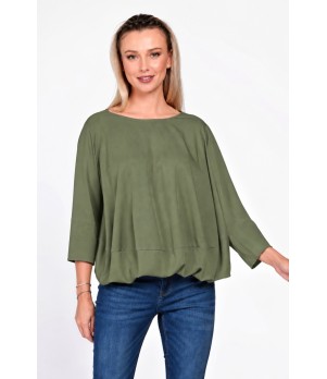 Bluza Dama, Eranthe, Baloon, Croi lejer, talie elastica bufanta V427
