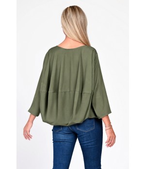 Bluza Dama, Eranthe, Baloon, Croi lejer, talie elastica bufanta V427