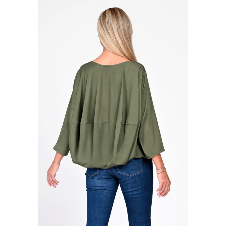 Bluza Dama, Eranthe, Baloon, Croi lejer, talie elastica bufanta V427