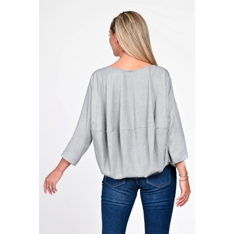 Bluza Dama, Eranthe, Baloon, Croi lejer, talie elastica bufanta V428