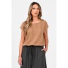 Bluza Dama, Eranthe, Kimono, de in, decolteu rotund, maneca kimono, elastic in talie V411