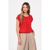 Bluza Dama, Eranthe, Kimono, de in, decolteu rotund, maneca kimono, elastic in talie V412