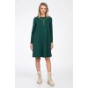 Rochie Dama, Eranthe, A-Line, cu Pictura Realizata Manual V363A