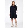 Rochie Dama, Eranthe, A-Line, cu Pictura Realizata Manual V364A