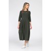 Rochie Dama, Eranthe, Baloon, tip Lalea, cu Pictura Realizata Manual V367