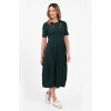 Rochie Dama, Eranthe, Baloon, tip Lalea, cu Pictura Realizata Manual V392