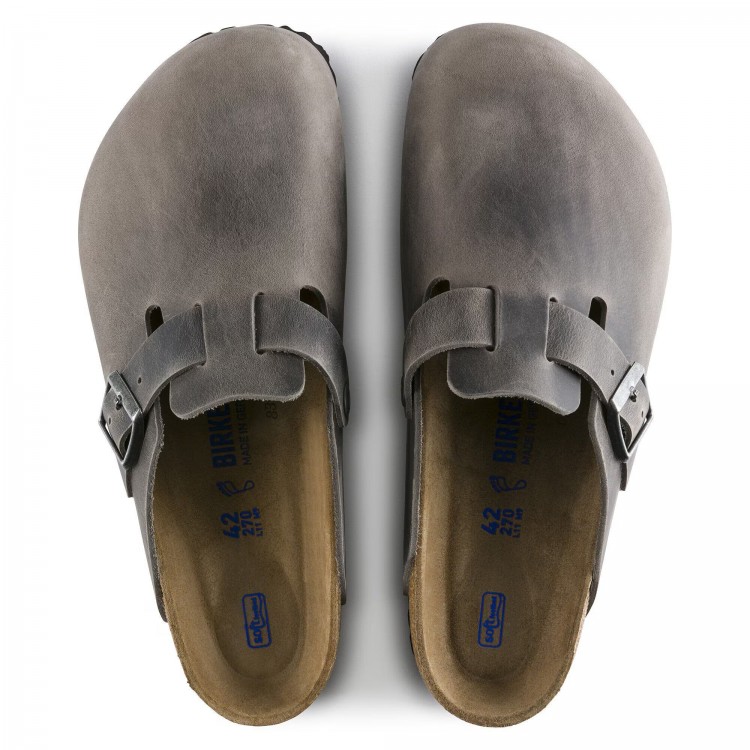 Papuci Unisex, Birkenstock, Boston 1013256 Narrow Fit