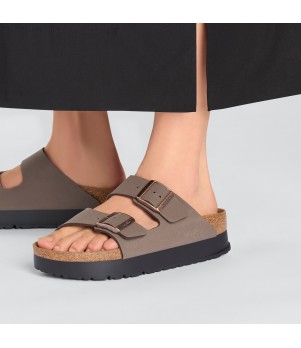 Papuci Dama, Birkenstock, Arizona PAP Flex Platform 1027417 Narrow Fit