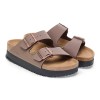 Papuci Dama, Birkenstock, Arizona PAP Flex Platform 1027417 Narrow Fit Papuci Dama, Birkenstock, Arizona PAP Flex Platform 1027417 Narrow Fit