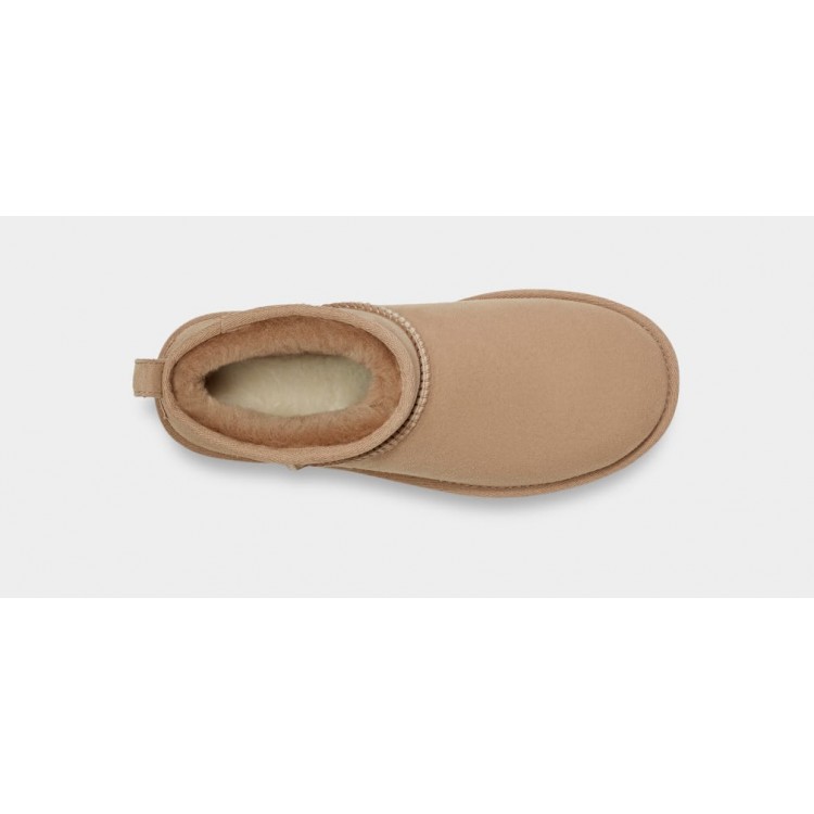 Ghete Dama, UGG, Classic Ultra Mini 1116109-SAN Ghete Dama, UGG, Classic Ultra Mini 1116109-SAN