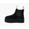 Ghete Dama, UGG, Neumel Platform Chelsea 1134526-BLK
