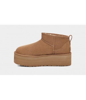 Ghete Dama, UGG, Classic Ultra Mini 1135092-CHE Ghete Dama, UGG, Classic Ultra Mini 1135092-CHE