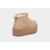 Ghete Dama, UGG, Classic Ultra Mini 1135092-SAN Ghete Dama, UGG, Classic Ultra Mini 1135092-SAN