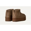 Ghete Dama, UGG, Classic Ultra Mini Platform 1135092-LBN Ghete Dama, UGG, Classic Ultra Mini Platform 1135092-LBN
