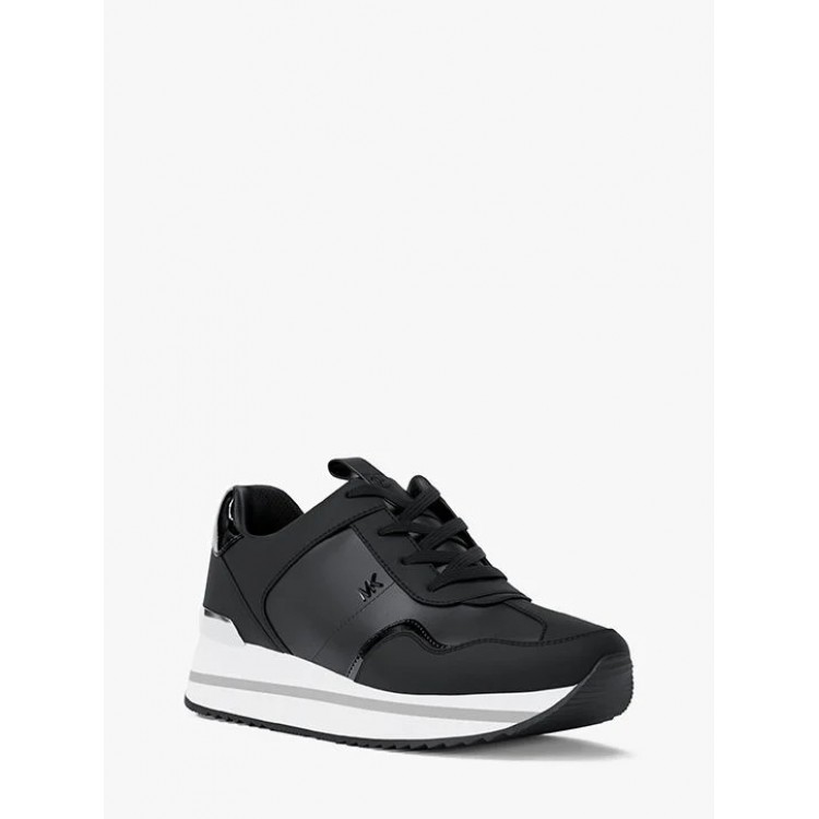 Pantofi Sport Dama, Michael Kors, Raina Platform Trainer 43T5RNFS1L