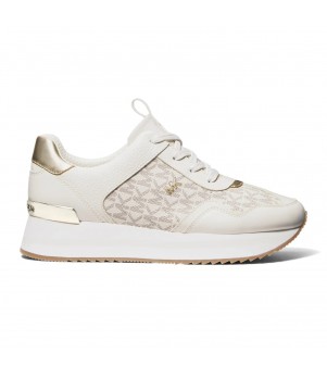 Pantofi Sport Dama, Michael Kors, Raina Signature Logo Platform Trainer 43R4RNFSAB