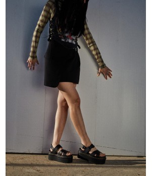 Sandale Dama, Dr. Martens, Voss High 30717001 Sandale Dama, Dr. Martens, Voss High 30717001