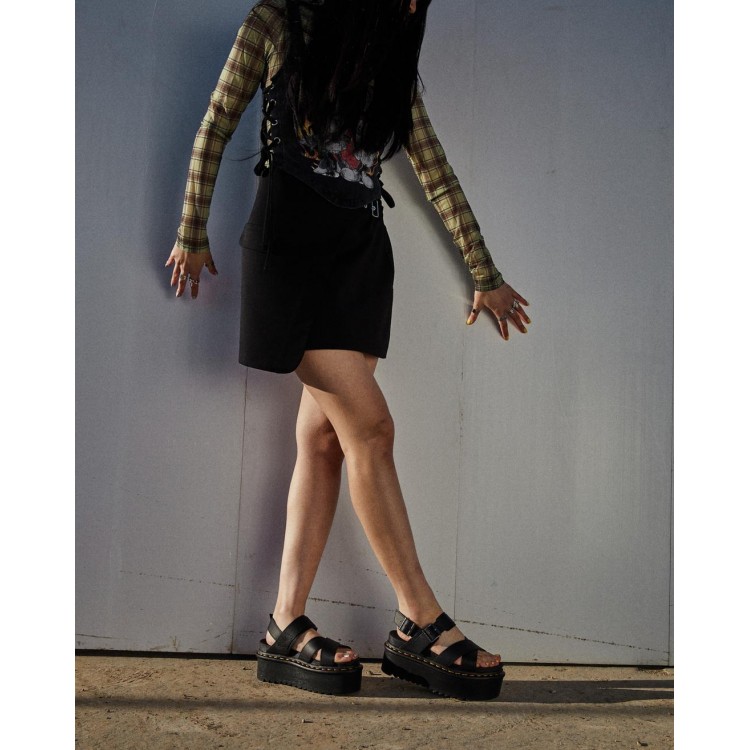 Sandale Dama, Dr. Martens, Voss High 30717001 Sandale Dama, Dr. Martens, Voss High 30717001