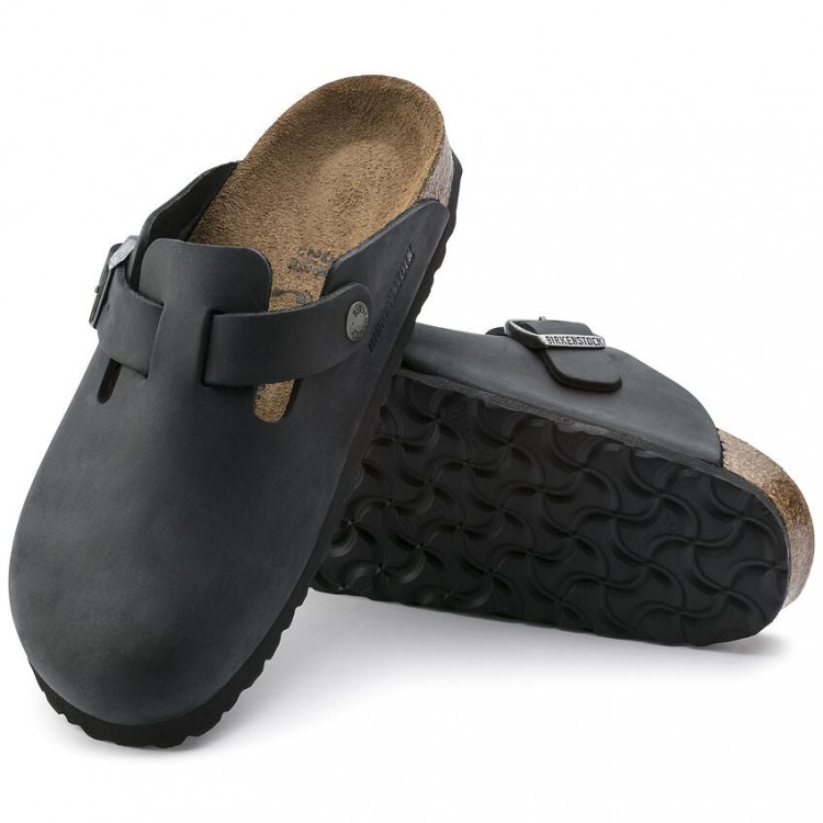 Papuci Unisex, Birkenstock, Boston 59463 Papuci Unisex, Birkenstock, Boston 59463