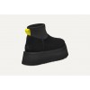 Ghete Dama, UGG, Classic Mini Dipper 1168170-BLK