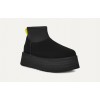 Ghete Dama, UGG, Classic Mini Dipper 1168170-BLK