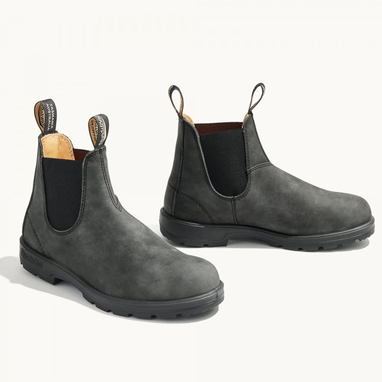 Ghete Unisex, Blundstone, 587 587-Rustic-Black Ghete Unisex, Blundstone, 587 587-Rustic-Black