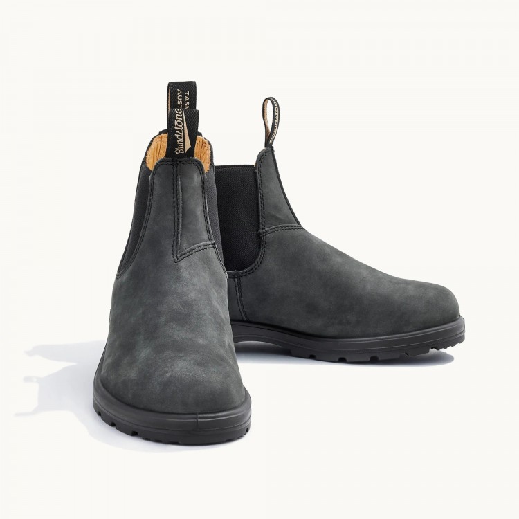 Ghete Unisex, Blundstone, 587 587-Rustic-Black Ghete Unisex, Blundstone, 587 587-Rustic-Black