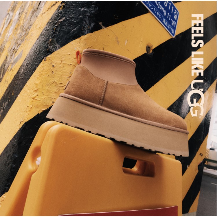 Ghete Dama, UGG, Classic Mini Dipper 1168170-CHE Ghete Dama, UGG, Classic Mini Dipper 1168170-CHE